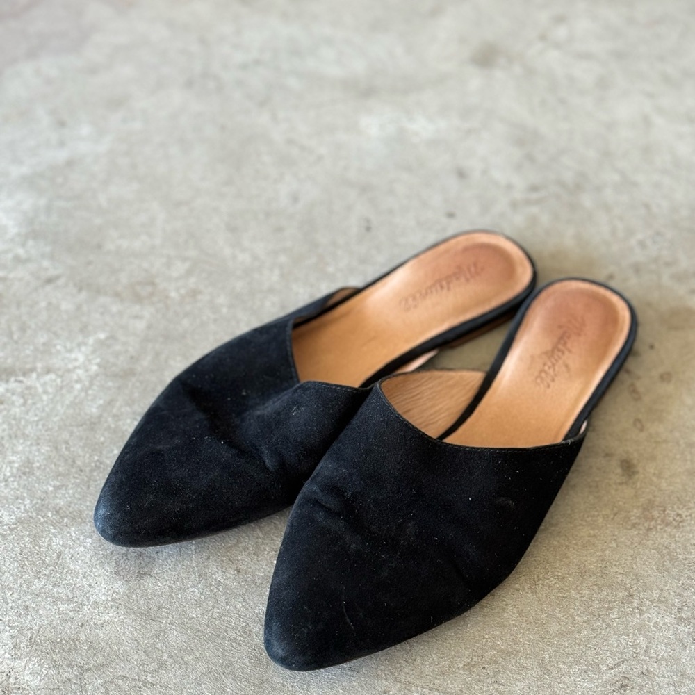 Madewell Black Slides
